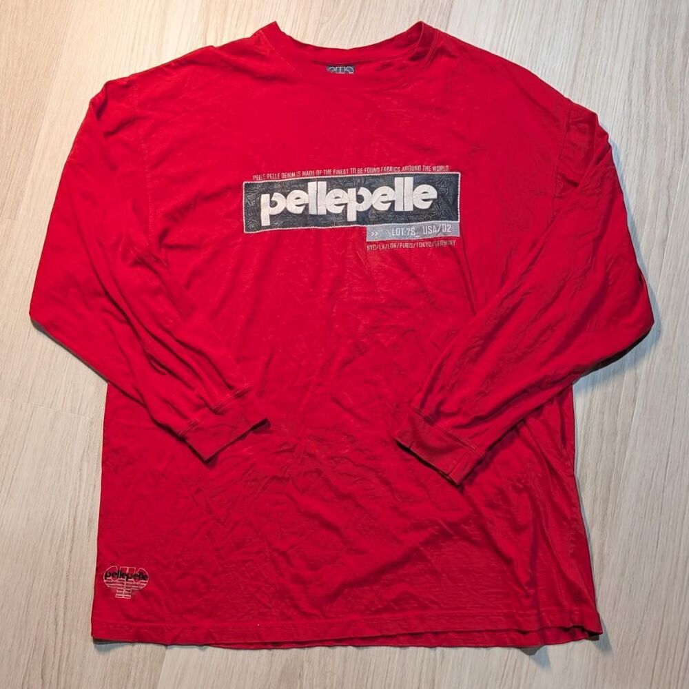 Pelle-pelle Men's Red and Black Shirt